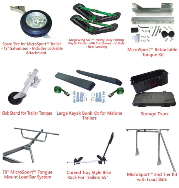 malone microsport trailer accessories