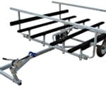 2 Place Fishing Kayak Trailer