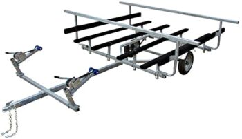 2 Place Fishing Kayak Trailer