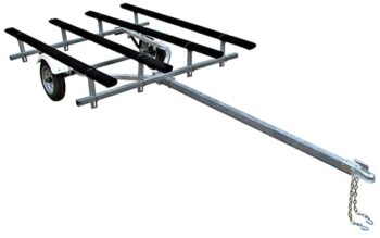 2 Place Fishing Kayak Trailer