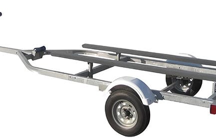 galvanized Small Boat Trailer